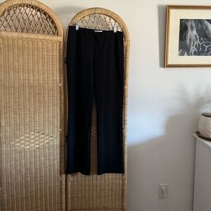 89th & Madison Elegant Black Straight Leg Pants